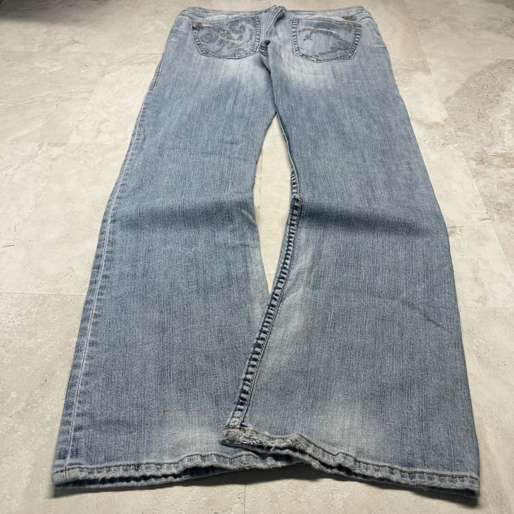 Silver Jeans Kyle Bootcut Light Wash Women Size 12 Low Rise Flare Y2K Vintage